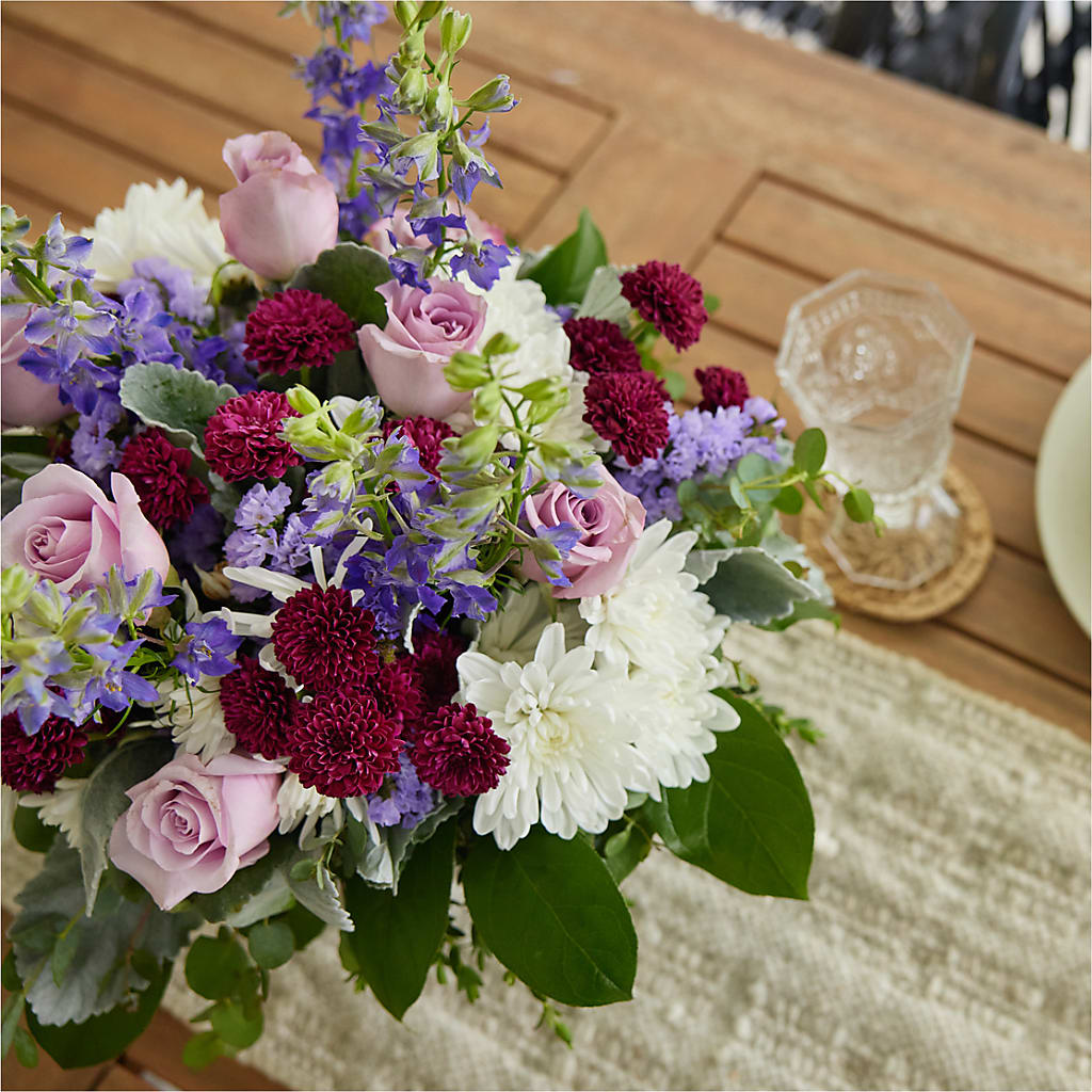 Violet Frost Bouquet –  Heaven Sent Florist, El Paso TX