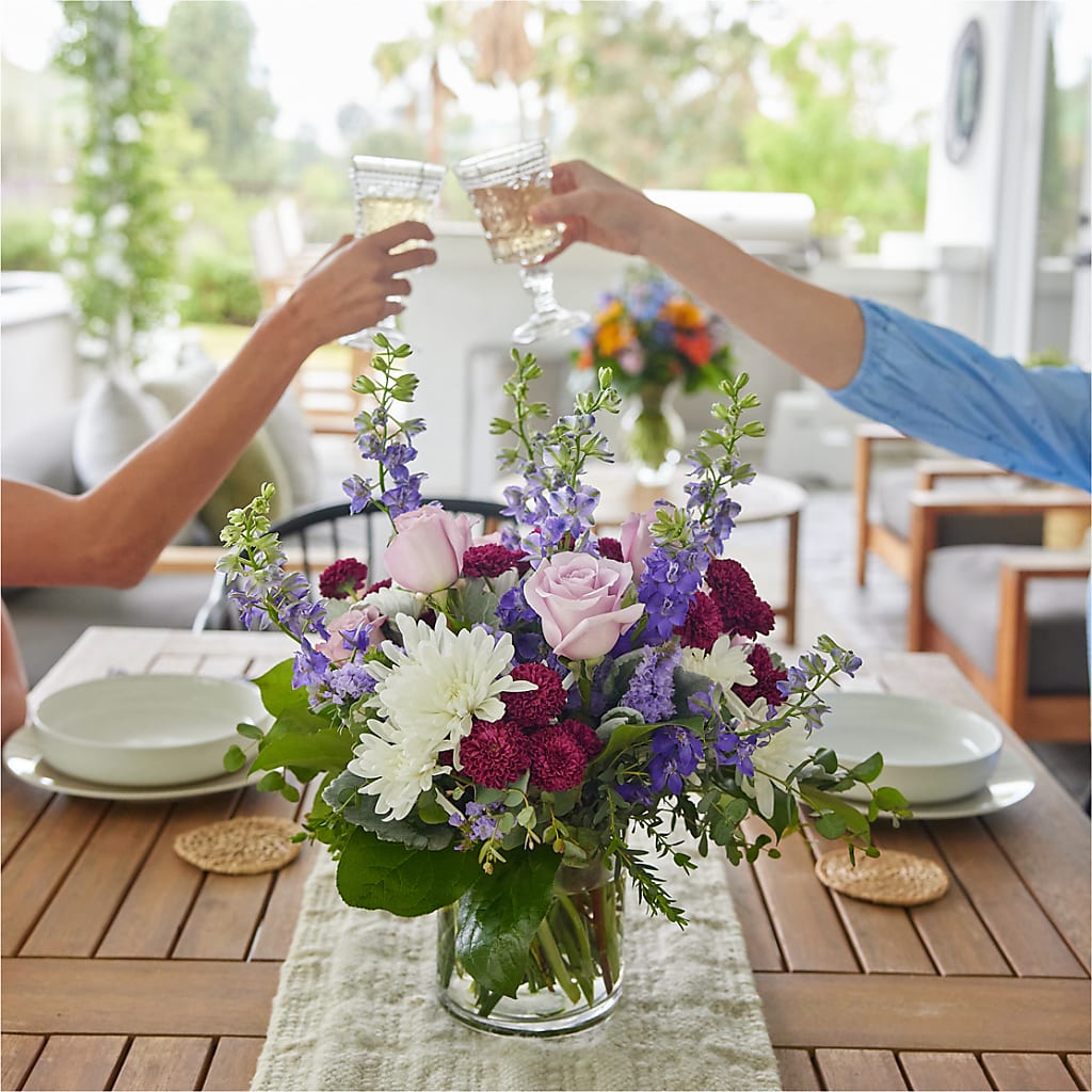 Violet Frost Bouquet –  Heaven Sent Florist, El Paso TX