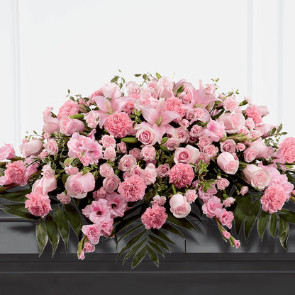 Garden of Comfort Casket Spray (Standard) –  Heaven Sent Florist, El Paso TX