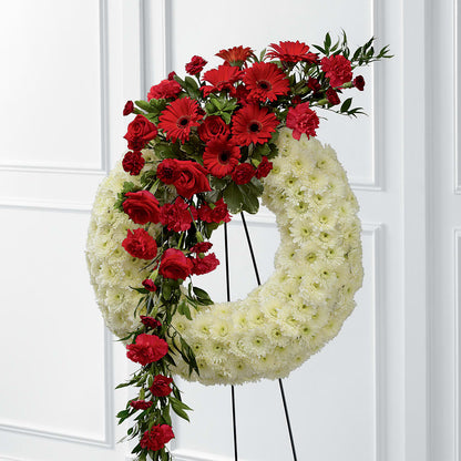 Graceful Tribute Wreath –  Heaven Sent Florist, El Paso TX