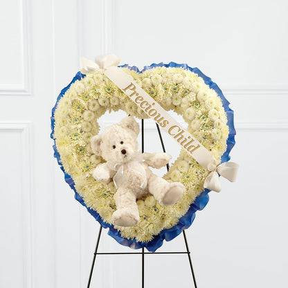 Precious Child Standing Heart –  Heaven Sent Florist, El Paso TX