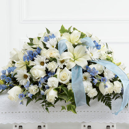 Tender Treasure Casket Spray –  Heaven Sent Florist, El Paso TX
