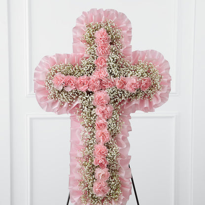 Angel's Cross Easel –  Heaven Sent Florist, El Paso TX