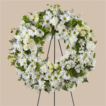 Faithful Wishes Wreath –  Heaven Sent Florist, El Paso TX