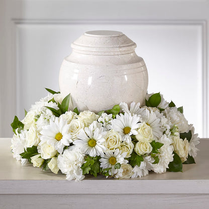 Ivory Gardens Cremation Adornment –  Heaven Sent Florist, El Paso TX