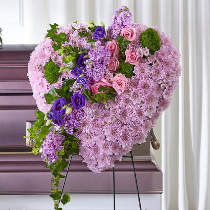 Treasured Love Standing Heart –  Heaven Sent Florist, El Paso TX