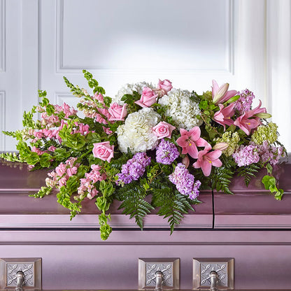 Life's Gratitude Casket Spray –  Heaven Sent Florist, El Paso TX