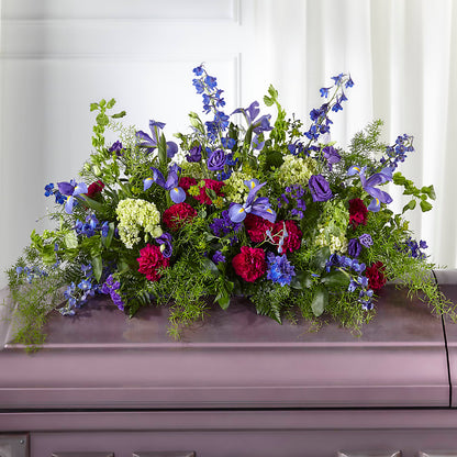 Always Treasured Casket Spray –  Heaven Sent Florist, El Paso TX