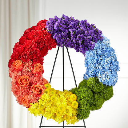 Circle of Love Wreath –  Heaven Sent Florist, El Paso TX