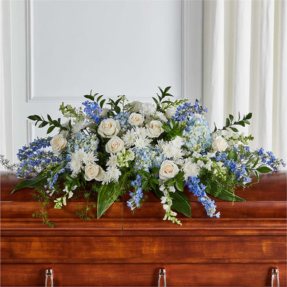 Timeless Essence Casket Spray –  Heaven Sent Florist, El Paso TX
