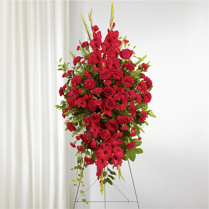 From the Heart Standing Spray –  Heaven Sent Florist, El Paso TX