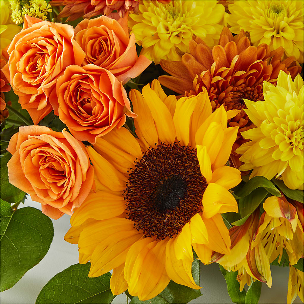 Autumn Harmony Centerpiece –  Heaven Sent Florist, El Paso TX