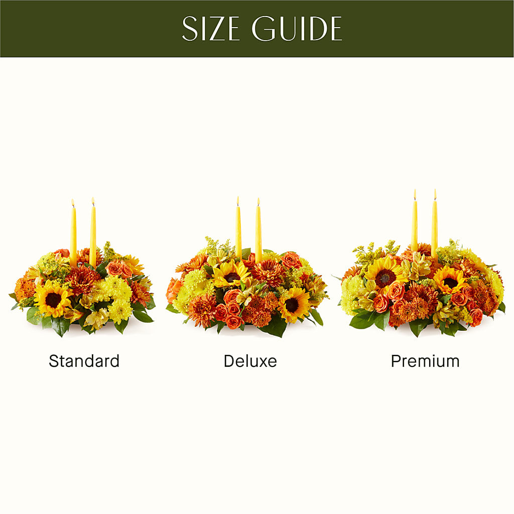 Autumn Harmony Centerpiece –  Heaven Sent Florist, El Paso TX