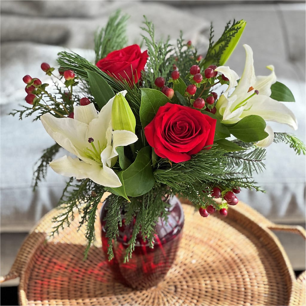 Evergreen Delight Bouquet –  Heaven Sent Florist, El Paso TX