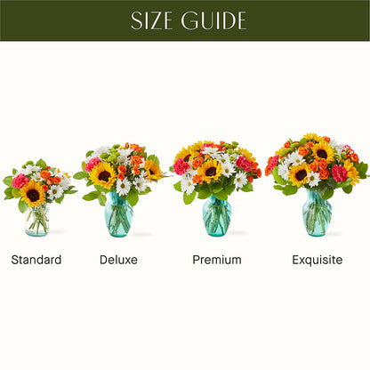 Sun-drenched Blooms Bouquet –  Heaven Sent Florist, El Paso TX