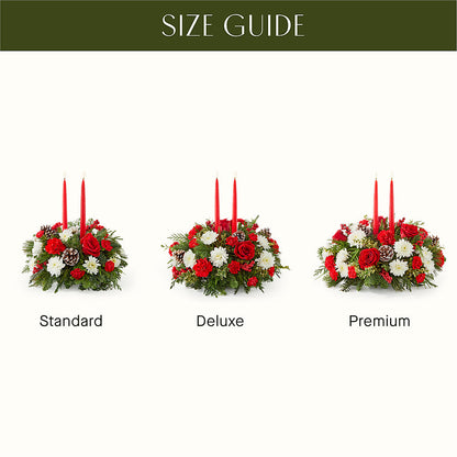 Holiday Soiree Centerpiece –  Heaven Sent Florist, El Paso TX