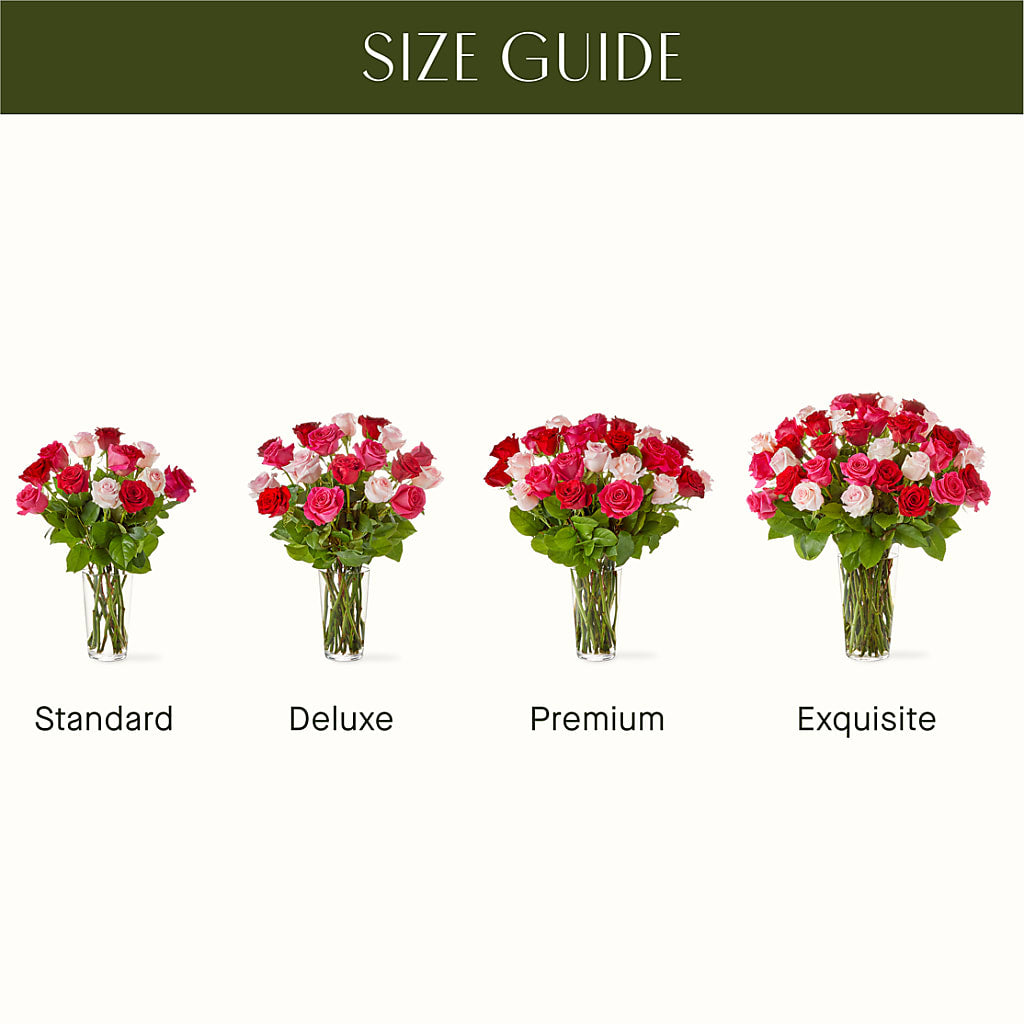 Charming Rose Bouquet –  Heaven Sent Florist, El Paso TX