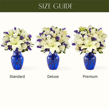 Sapphire Rush Bouquet –  Heaven Sent Florist, El Paso TX