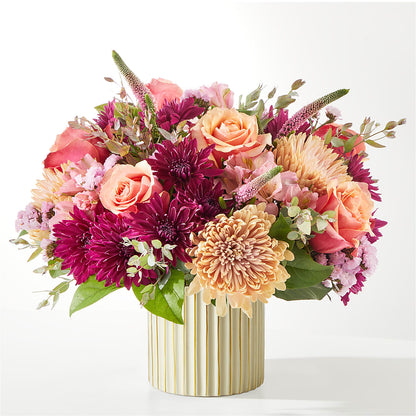 Berry Cobbler Bouquet with Ivory Vase –  Heaven Sent Florist, El Paso TX