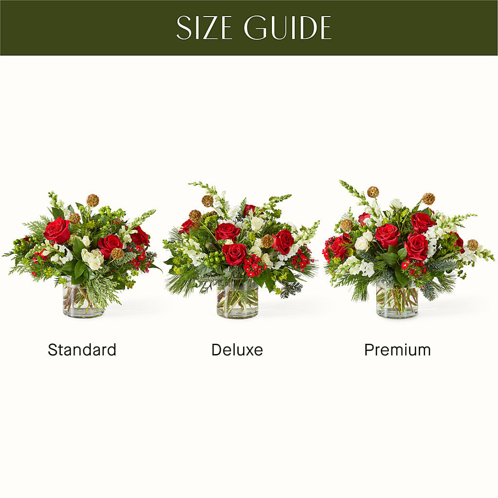 Deck the Halls Bouquet –  Heaven Sent Florist, El Paso TX