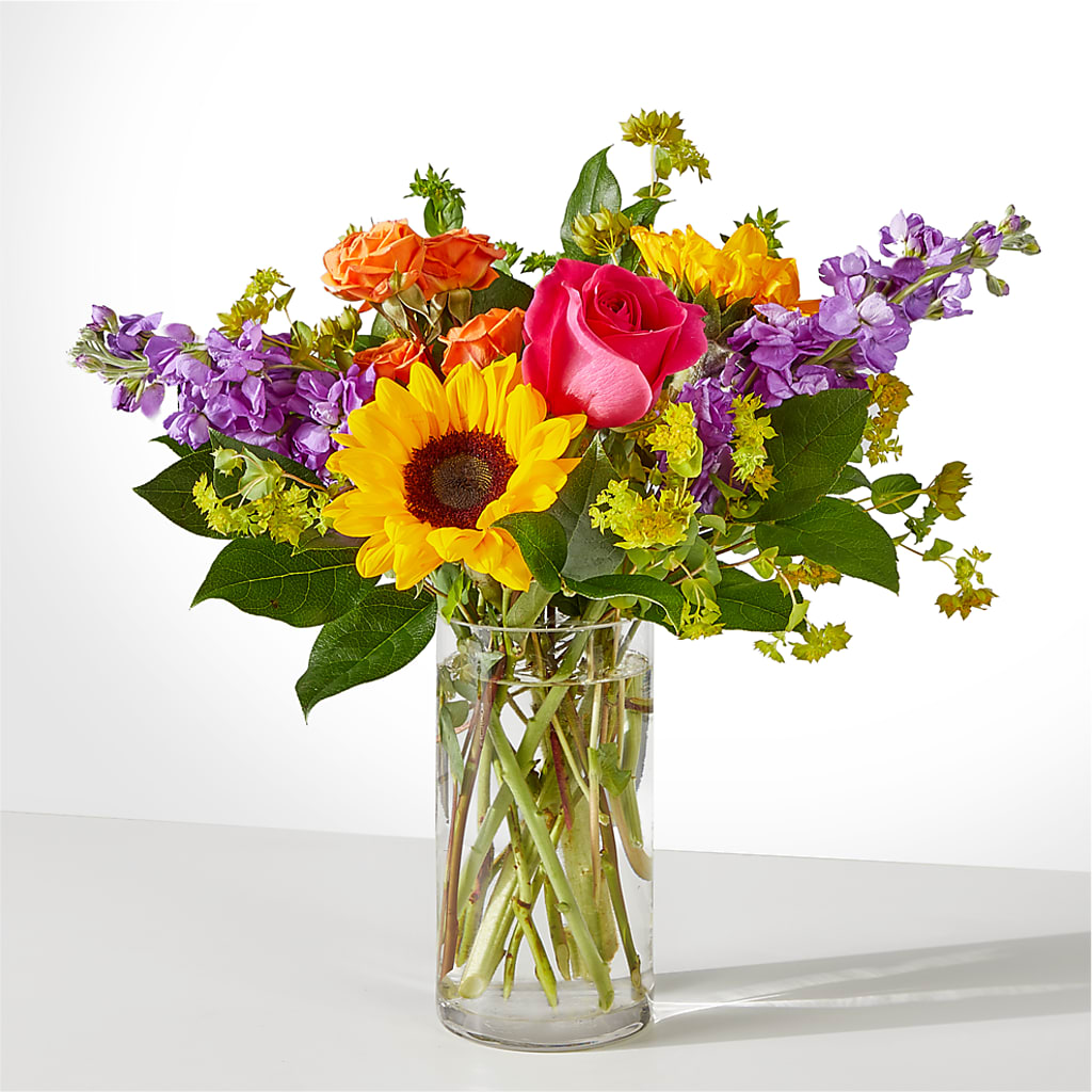 Vibrant Greetings Bouquet –  Heaven Sent Florist, El Paso TX