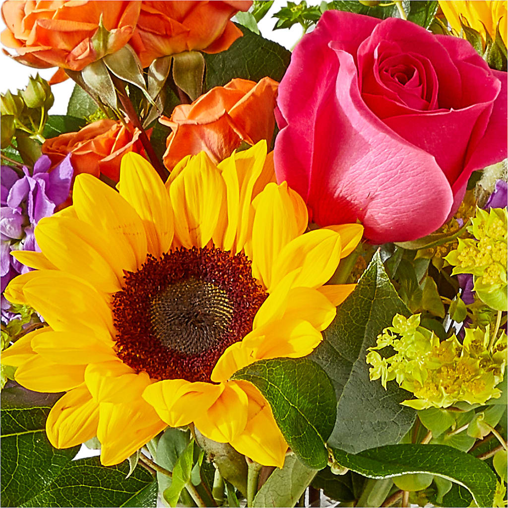 Vibrant Greetings Bouquet –  Heaven Sent Florist, El Paso TX