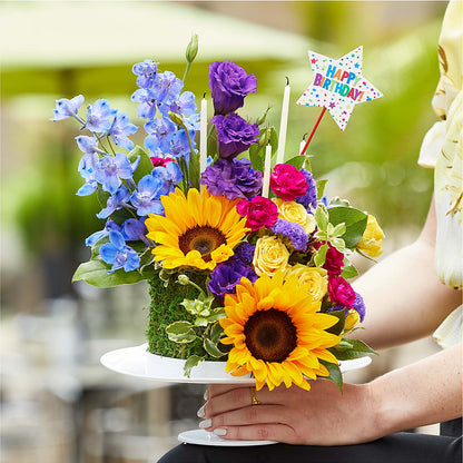 Star of the Day Floral Cake –  Heaven Sent Florist, El Paso TX