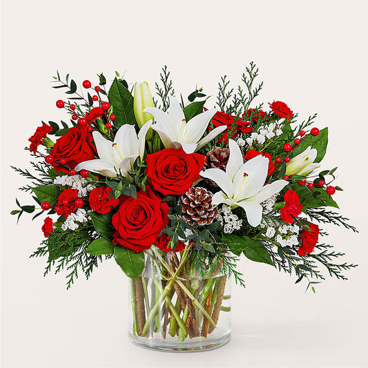 Best in Snow Bouquet –  Heaven Sent Florist, El Paso TX