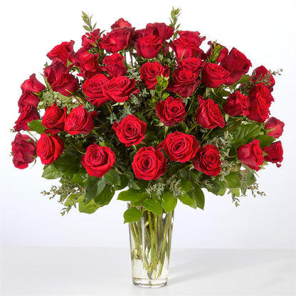 Forever Yours Fifty Stem Red Rose Bouquet –  Heaven Sent Florist, El Paso TX