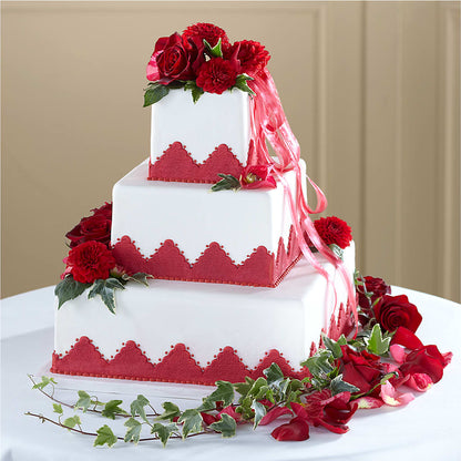 Forever Happiness Cake Decor –  Heaven Sent Florist, El Paso TX