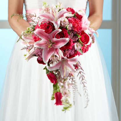 Lily & Rose Bouquet –  Heaven Sent Florist, El Paso TX