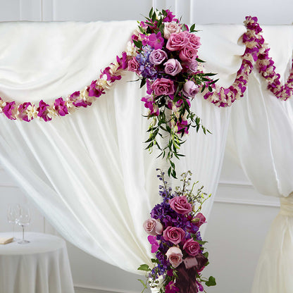 Color & Light Chuppah Decor –  Heaven Sent Florist, El Paso TX