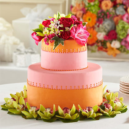 Sweet Citrus Cake Decor –  Heaven Sent Florist, El Paso TX