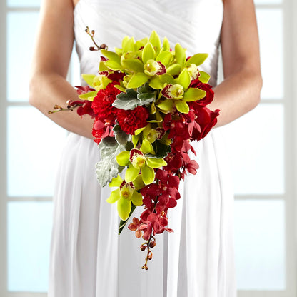 Elegant Orchid Bouquet –  Heaven Sent Florist, El Paso TX